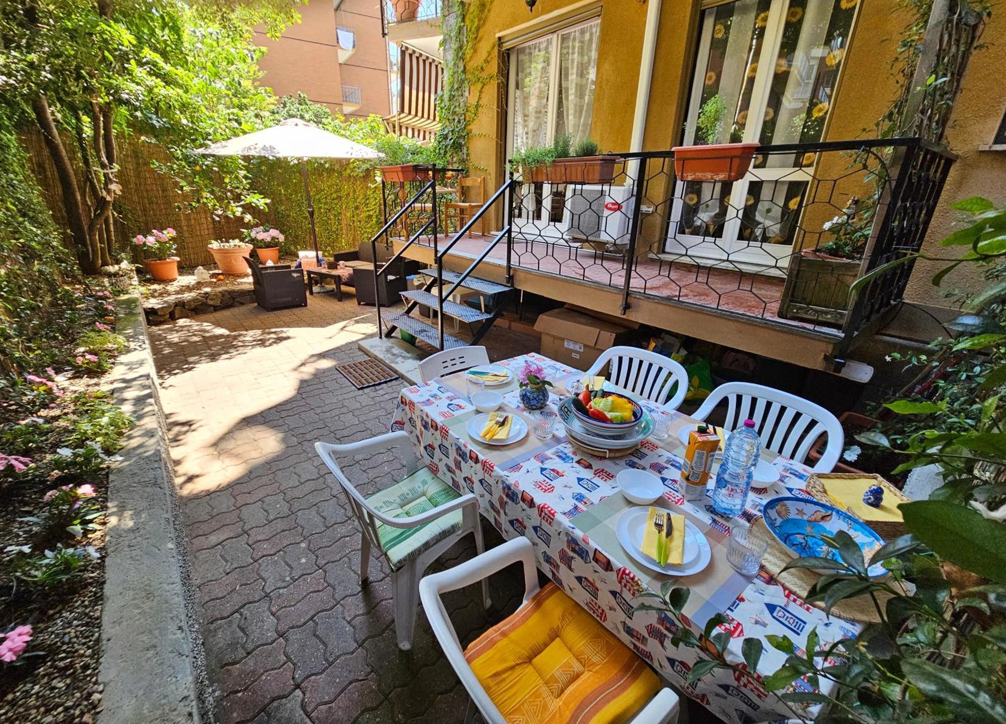 Casa Con Giardino Vicino Al Mare Leilighet Rapallo Eksteriør bilde